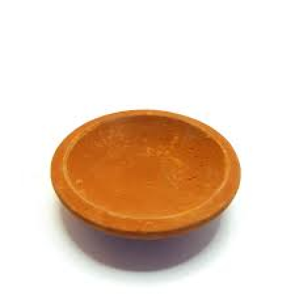 Kleines einfaches Tongefäß aus Terrakotta