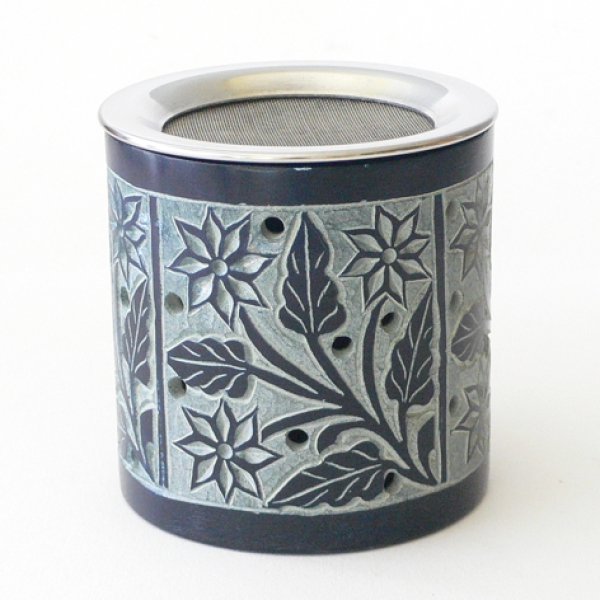 Speckstein Räucherstövchen "Atasi" mit Sieb